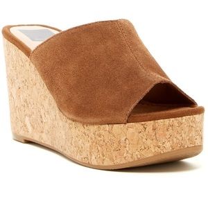 Dolce Vita Barric Cork Mule Wedge